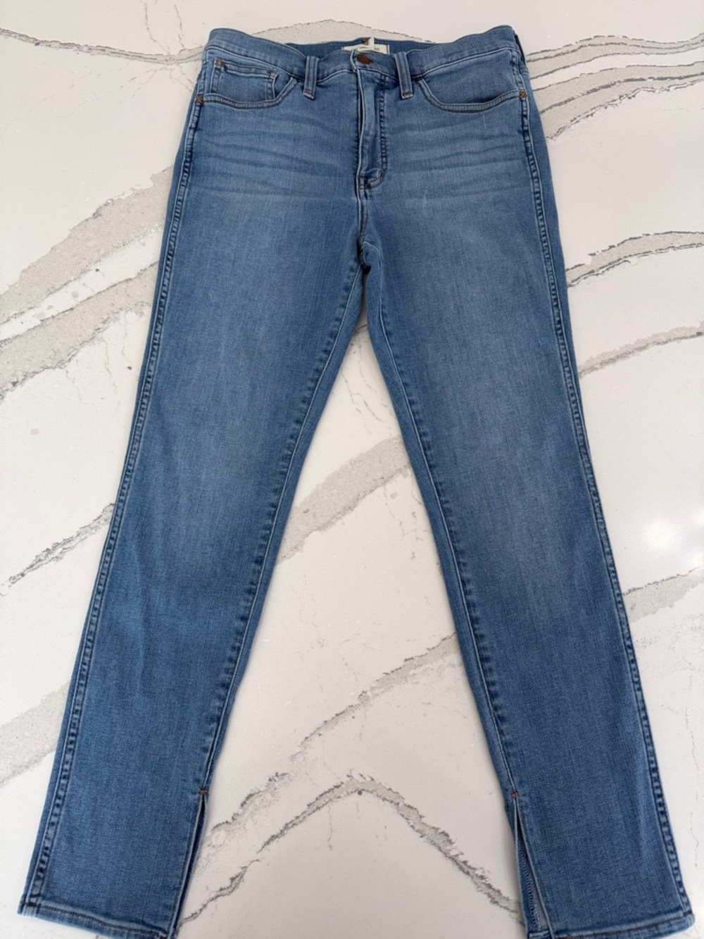 Madewell 10” Roadtripper Skinny Jeans Size 29 High Rise Stretch Denim